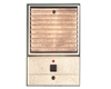 Valet Louvered Style BrightBrass Door Station - Louvered- Bright Brass
